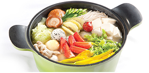 Lẩu chay trái cây