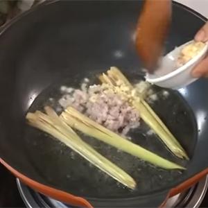 Cách làm lẩu chem chép tía tô