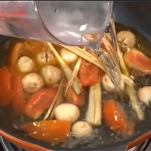 Cách làm lẩu chem chép tía tô