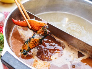 Lẩu cua ngon như nhà hàng