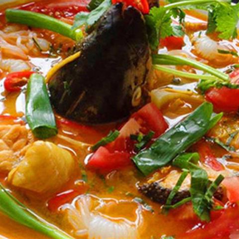 Cách làm lẩu đầu cá hồi