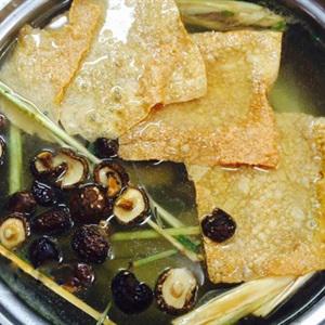 Cách làm lẩu ếch nấu măng