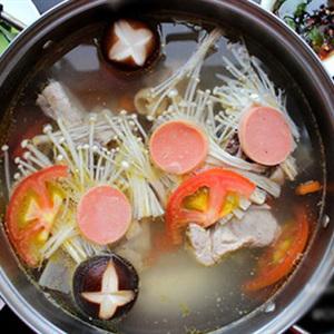 Cách làm lẩu gà cay