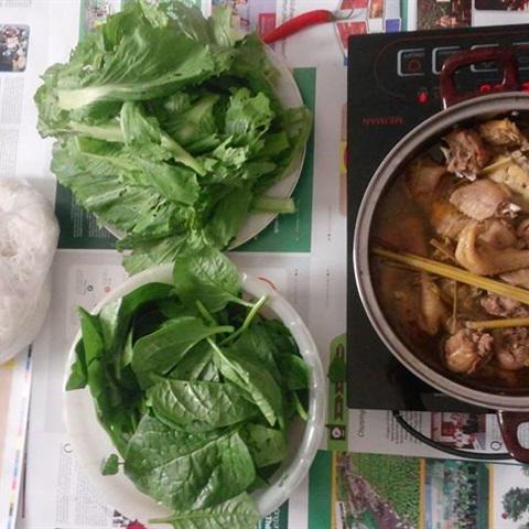 Cách làm lẩu gà hầm sả