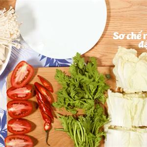 Cách làm lẩu gà sữa đậu nành