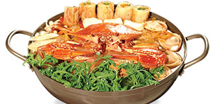 Lẩu ghẹ kim chi