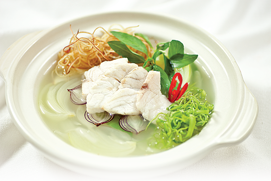 Lẩu mẻ cá chẽm