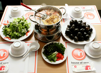 Lẩu riêu cua đồng