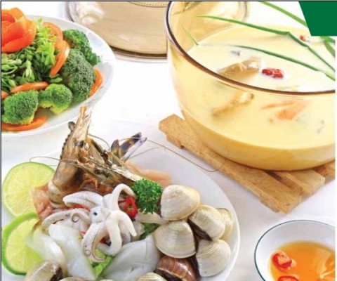 Lẩu sữa đậu nành