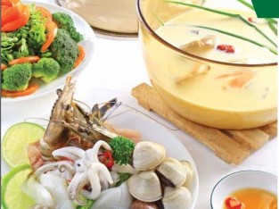 Lẩu sữa đậu nành