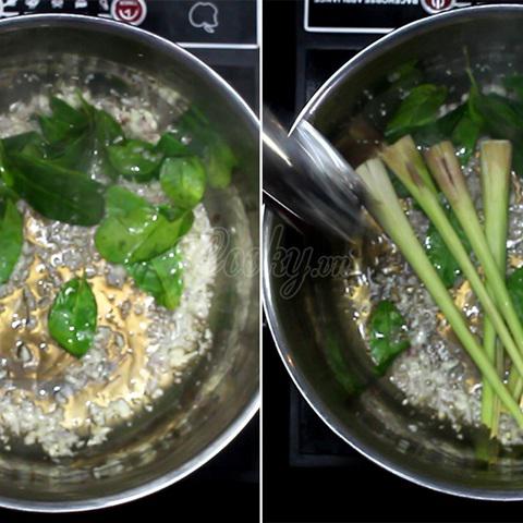 Cách nấu lẩu Thái hải sản chua cay