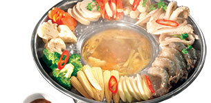 Lẩu tương hải sản