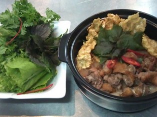 Lẩu vịt nấu chao