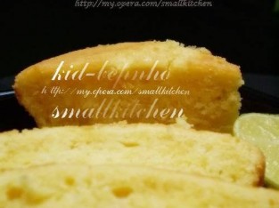 Lime Pound Cake – Bông Lan Bơ Chanh