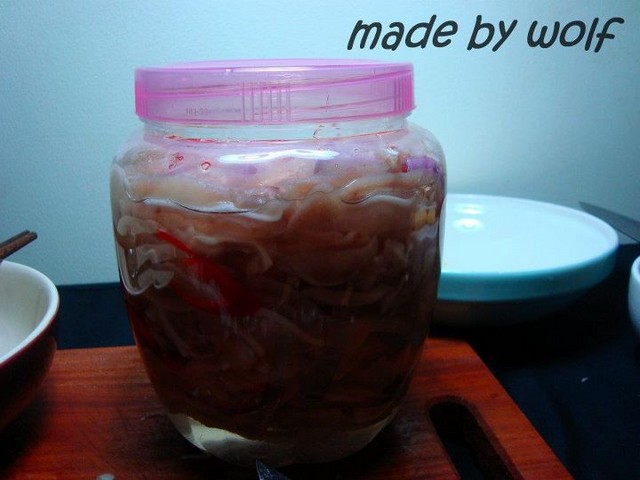 Lỗ tai heo ngâm chua