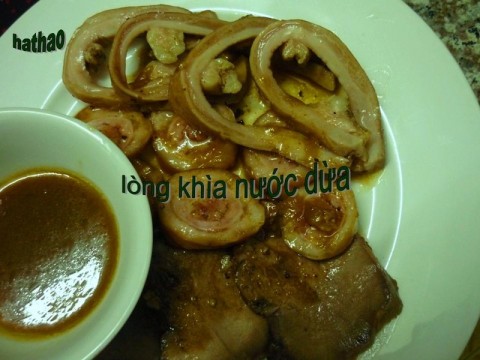 Lòng khìa nước dừa