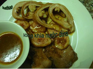 Lòng khìa nước dừa