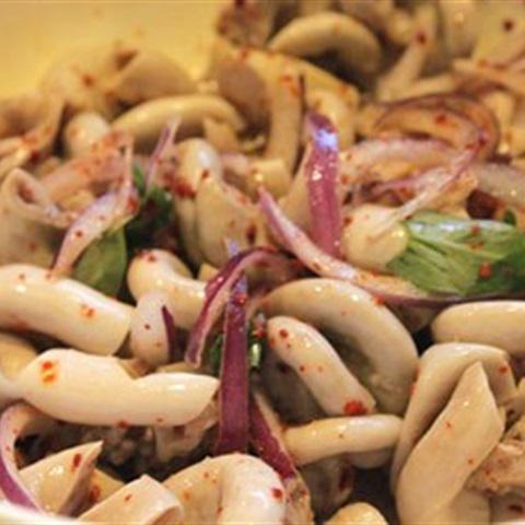 Cách làm lòng non trộn chua cay