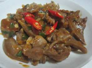 Lưỡi heo sốt chua ngọt