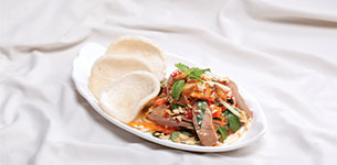 Lưỡi heo trộn chua ngọt