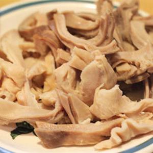 Cách làm lưỡi heo và bao tử trộn dưa cải chua