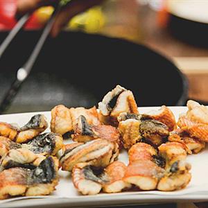 Cách làm lươn chiên giòn sốt tiêu xanh