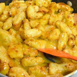 Cách làm lườn gà sốt cam