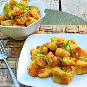 Cách làm lườn gà sốt cam