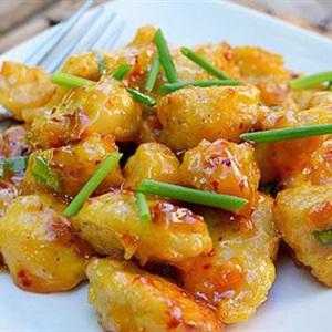 Cách làm lườn gà sốt cam