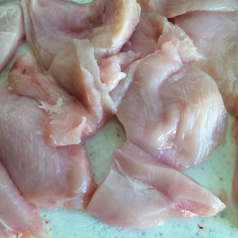 Cách làm lườn gà ướp muối chanh chiên xù