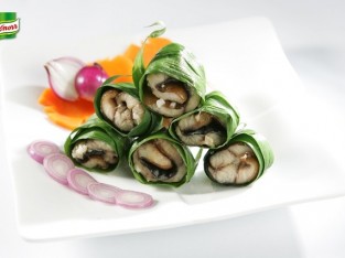 Lươn nướng lá dứa