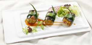 Lươn nướng lá dứa