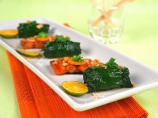 Lươn nướng lá lốt