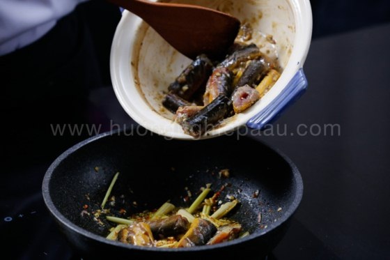 Lươn um lá nhàu món ngon bổ dưỡng