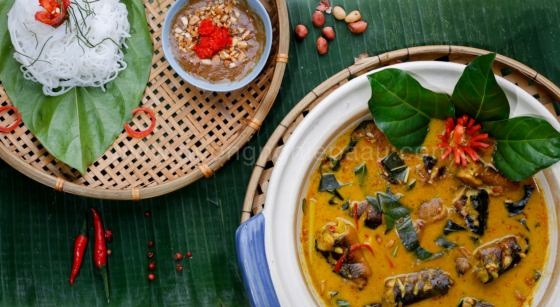 Lươn um lá nhàu món ngon bổ dưỡng