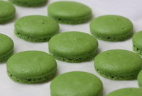 Macaron trà xanh