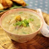 Mách bà bầu bồi dưỡng thai to bằng cách nấu cháo đậu xanh với thịt gà