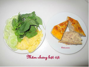 Mắm chưng hột vịt