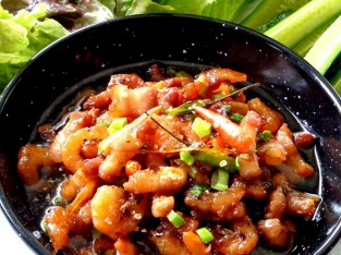 Mắm kho quẹt hao cơm