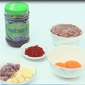 Cách làm mắm ruốc chưng thịt