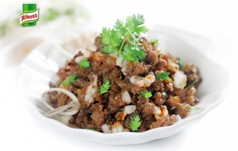 Mắm ruốc kho sả