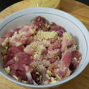 Cách làm mắm ruốc xào thịt