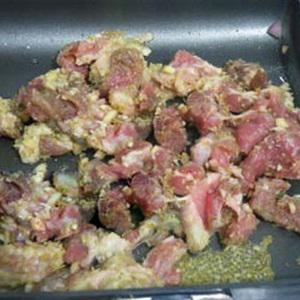 Cách làm mắm ruốc xào thịt