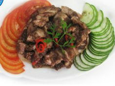 Mắm ruốc xào thịt