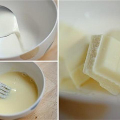 Cách làm mâm xôi dầm socola