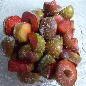 Cách làm món mận hậu dầm