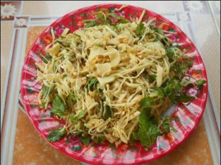 Măng đắng luộc