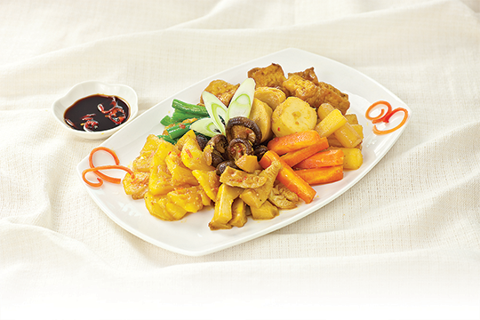 Măng kho xốt tương