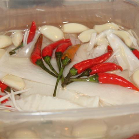 Cách làm măng ngâm chua ngọt