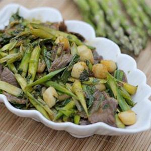 Cách làm măng tây xào thịt bò